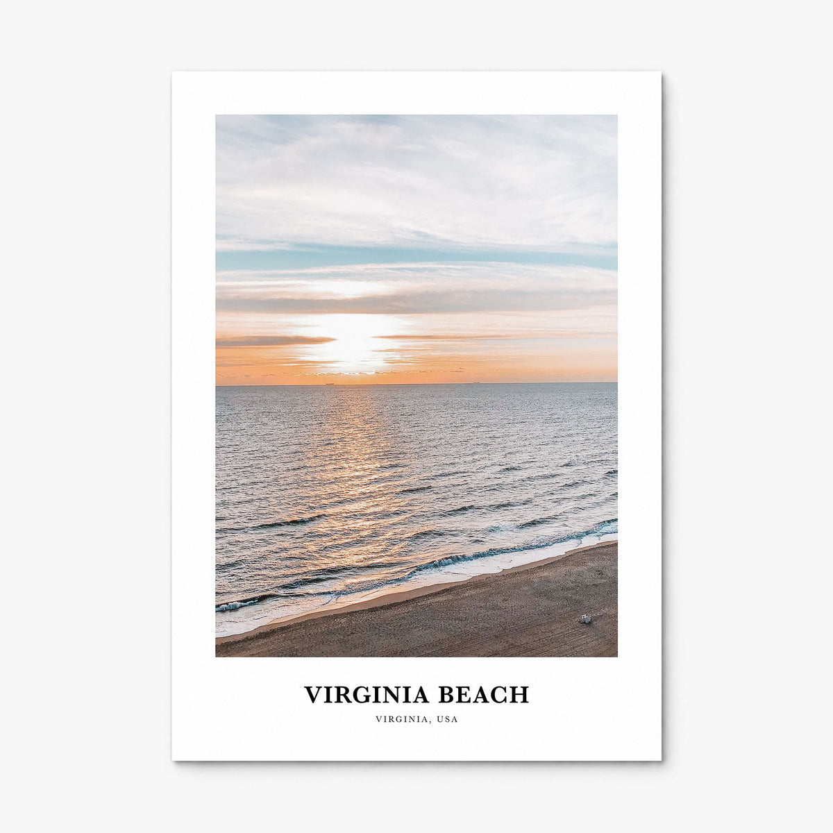 Virginia Beach Classic Poster, print only (unframed)