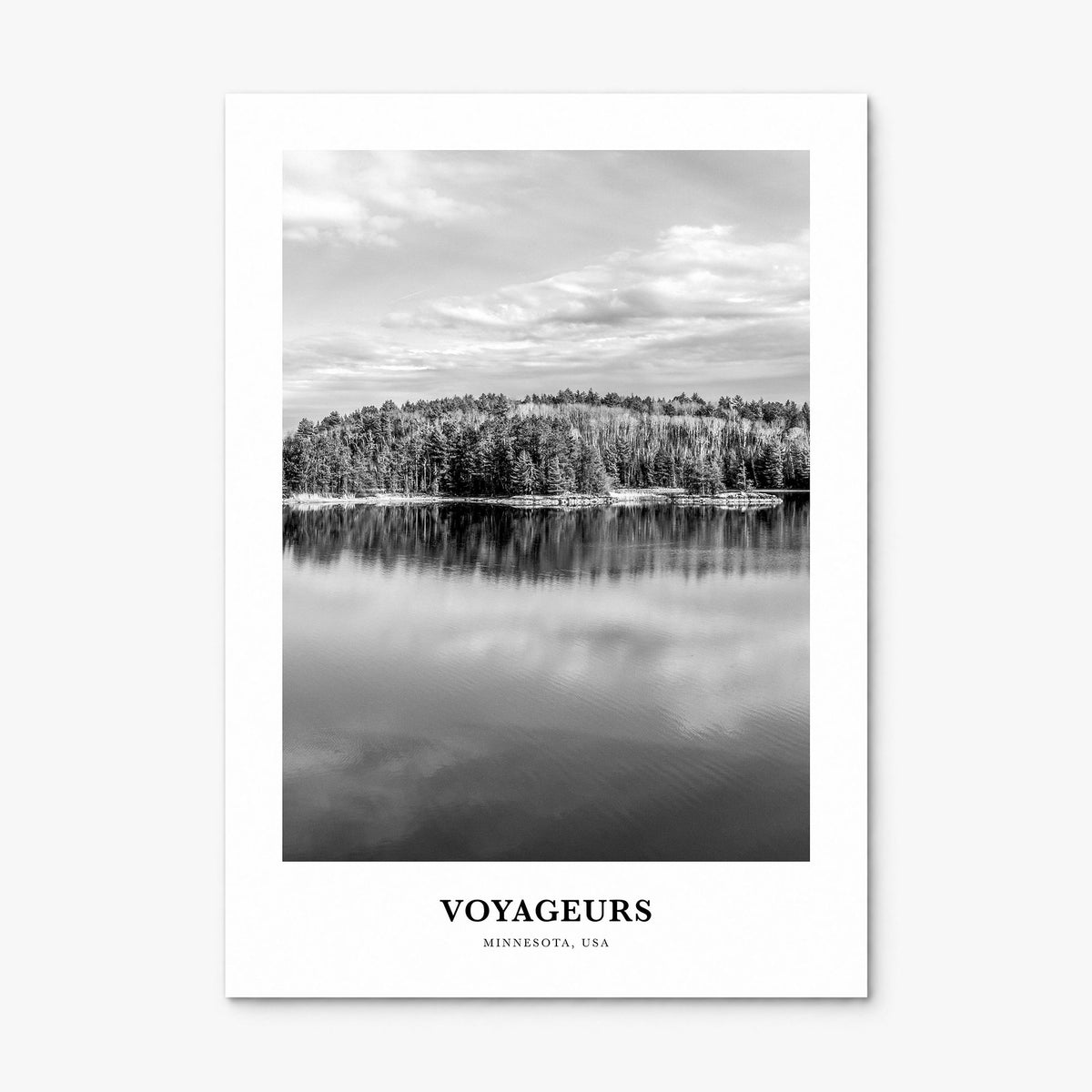 Voyageurs National Park Classic Poster, print only (unframed)