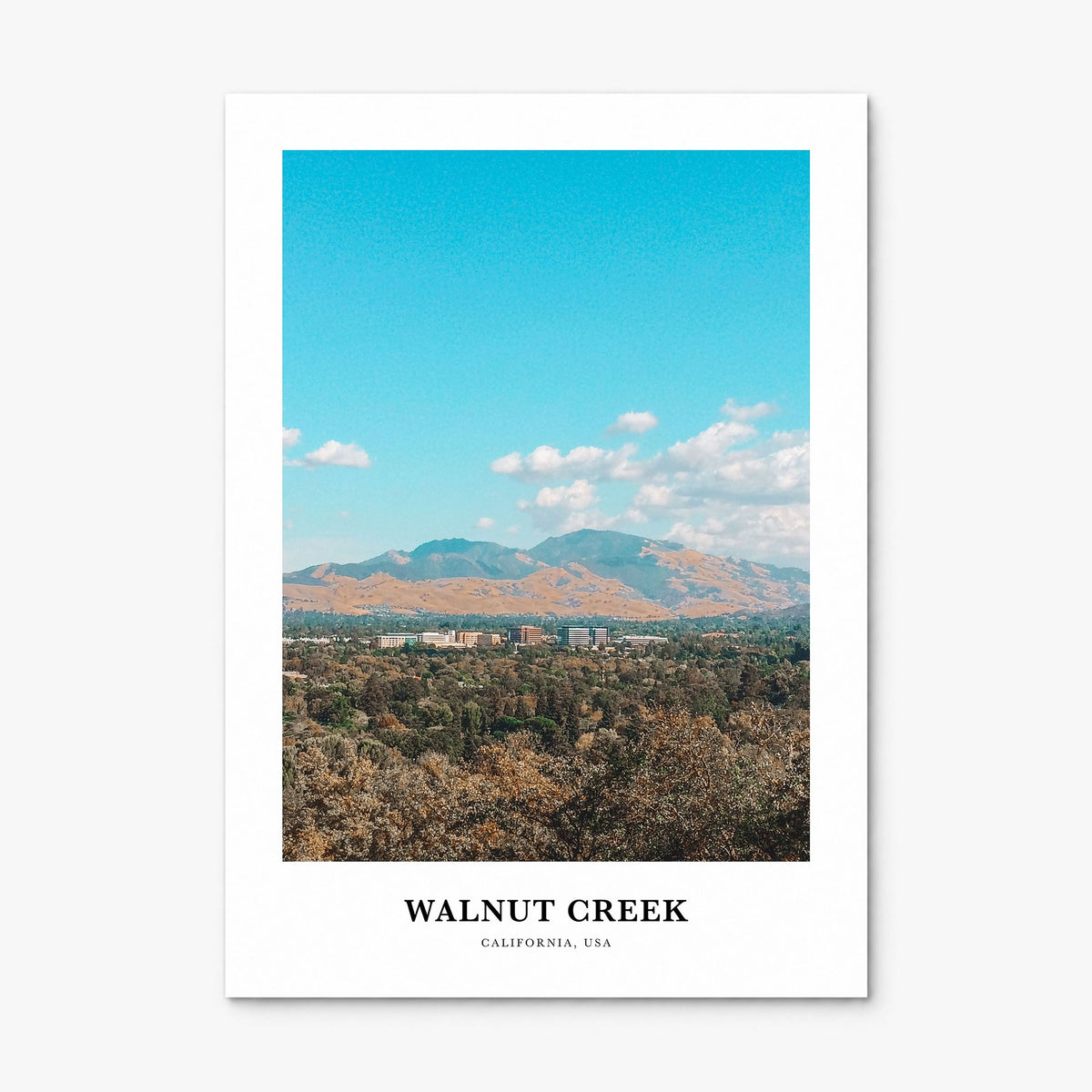 Walnut Creek Classic Poster, print only (unframed)