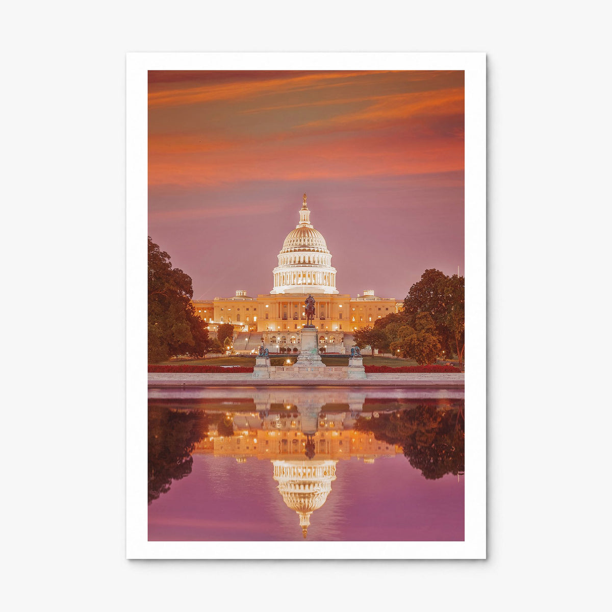 Washington, D.C. Photo No 1 Poster, print only (unframed), white border