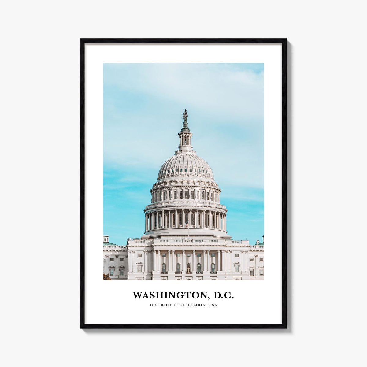 Washington, D.C. Classic No 1 Poster