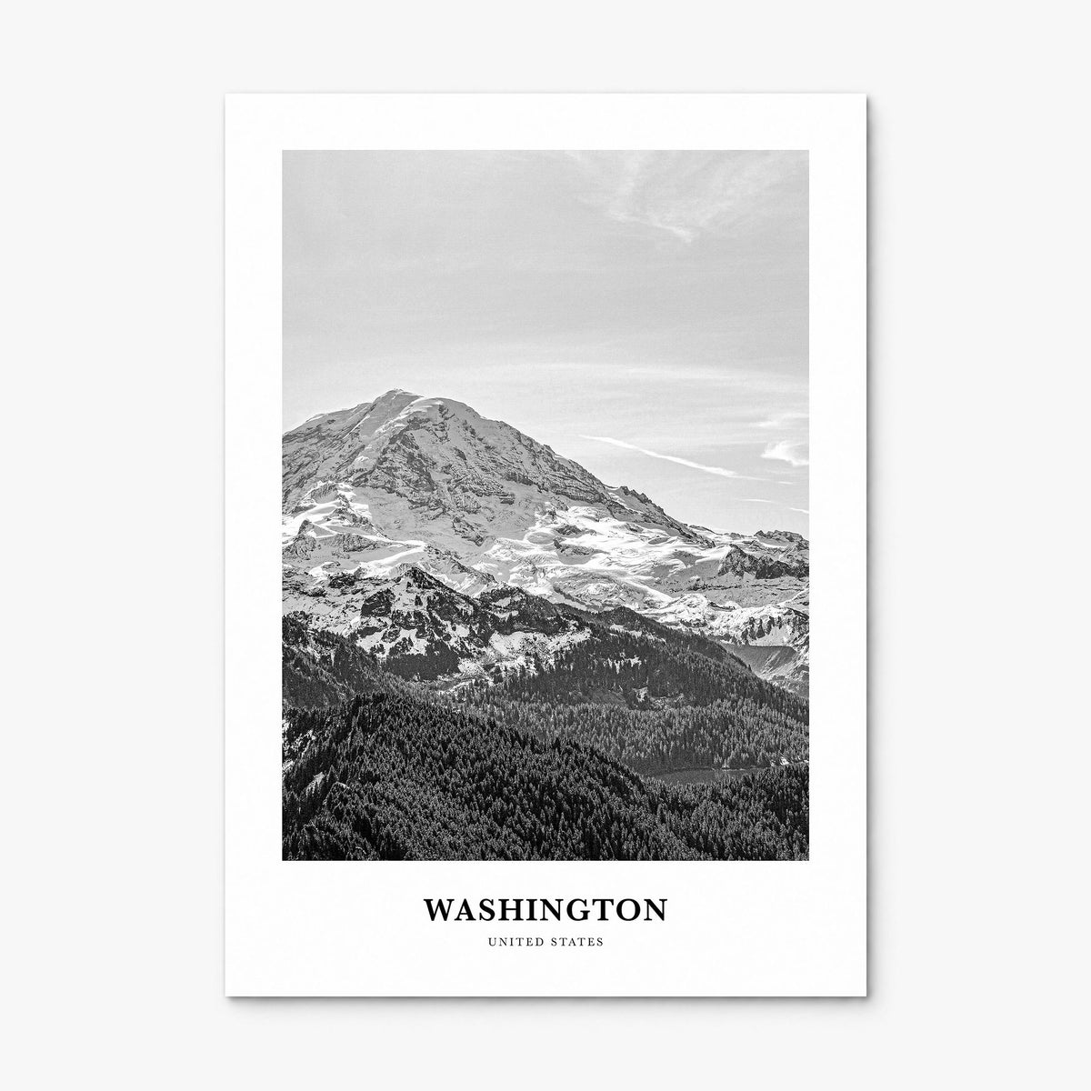 Washington (State) Classic No 2 Poster, print only (unframed)