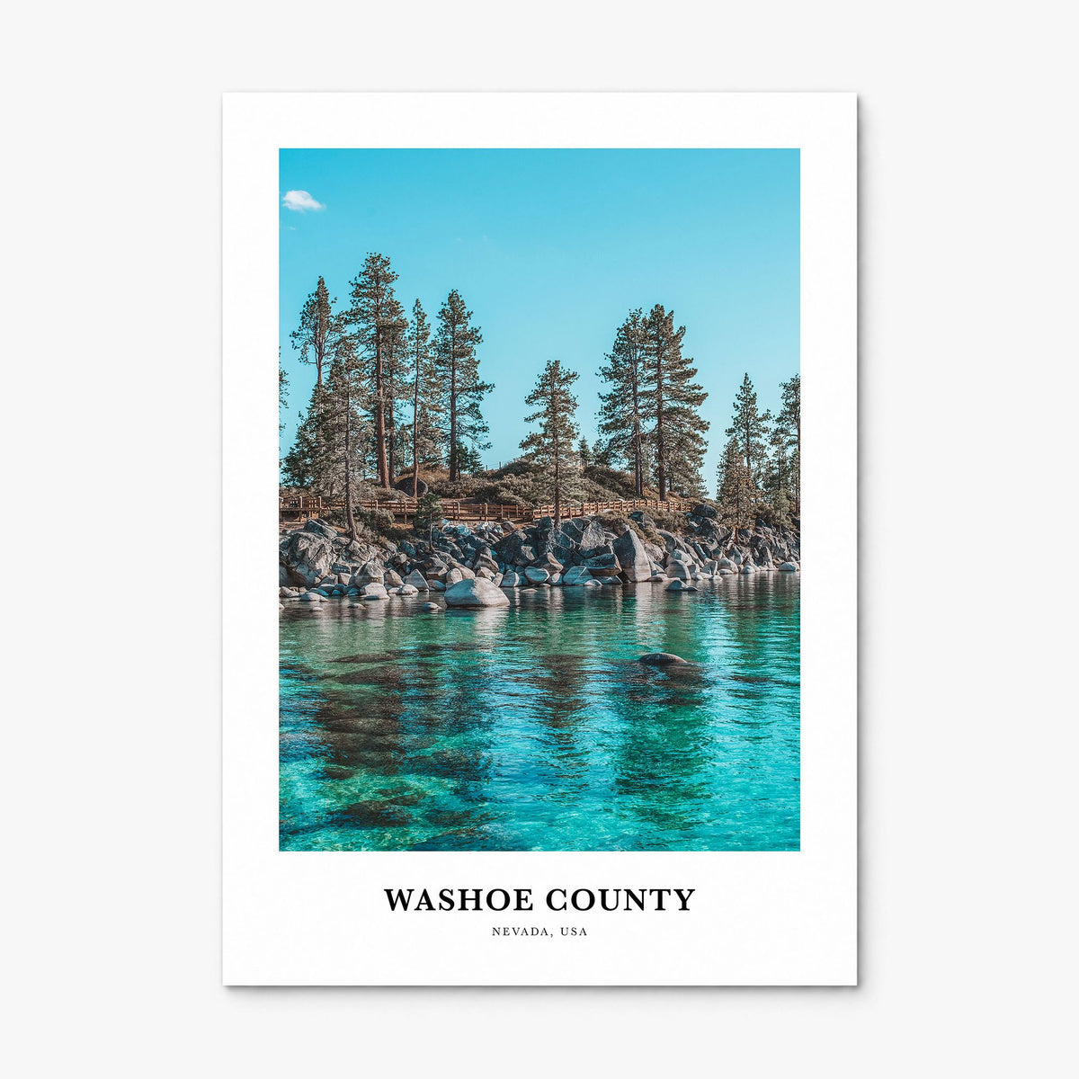 Washoe County Classic Poster, print only (unframed)