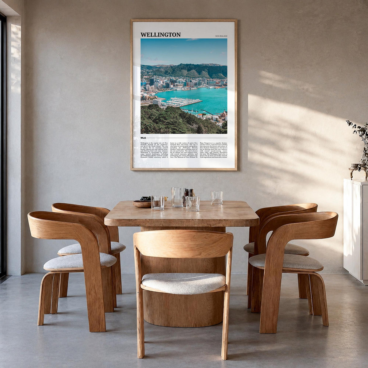 Wellington Travel Poster