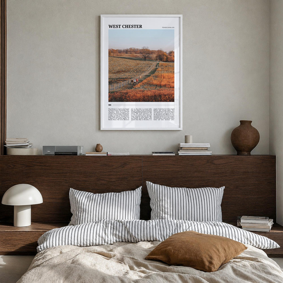 West Chester, Pennsylvania Travel Poster