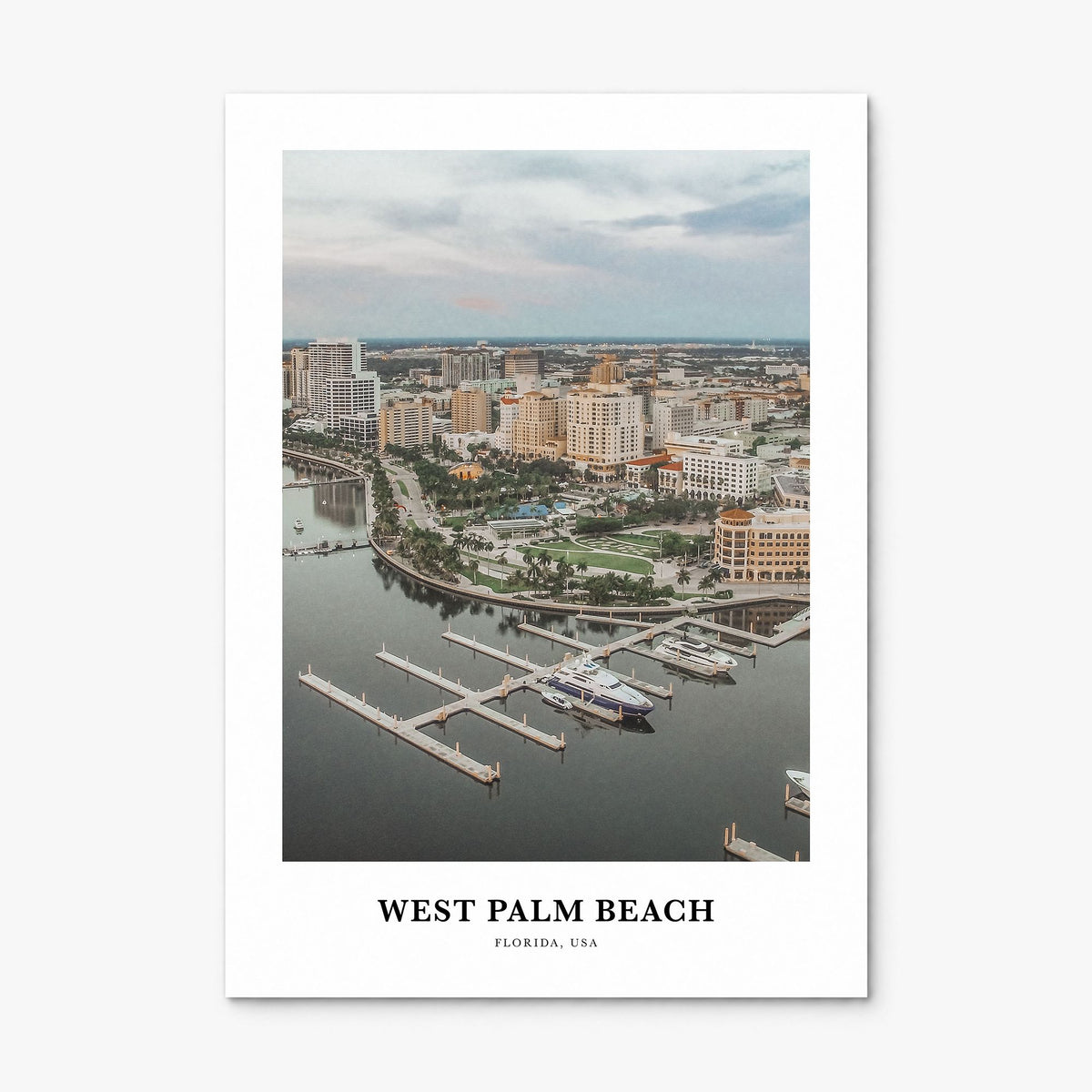 West Palm Beach Classic Poster, print only (unframed)