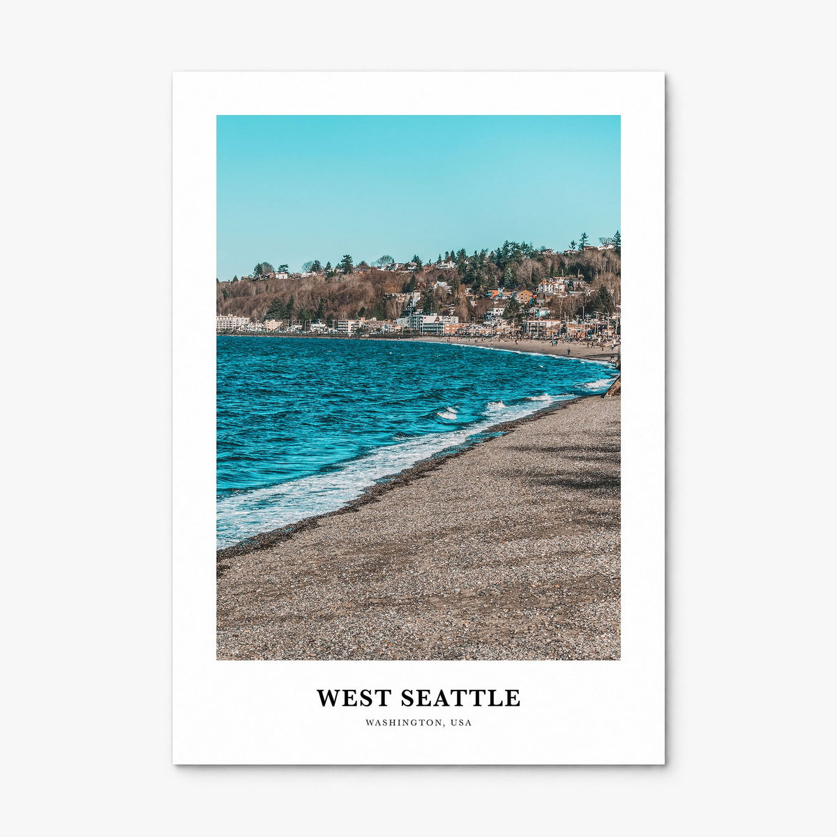 West Seattle Classic Poster, print only (unframed)