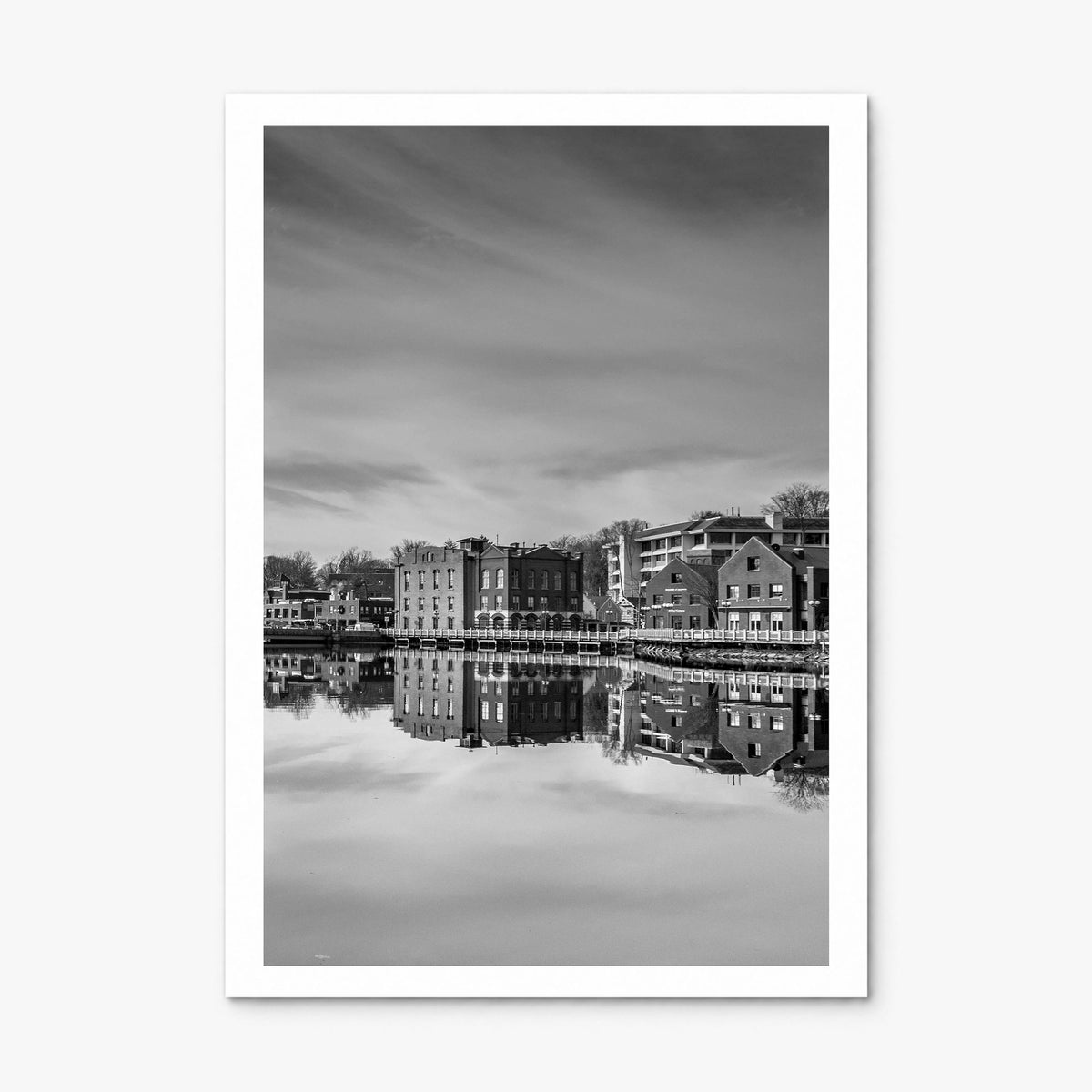 Westport, Connecticut Photo Poster, print only (unframed), white border