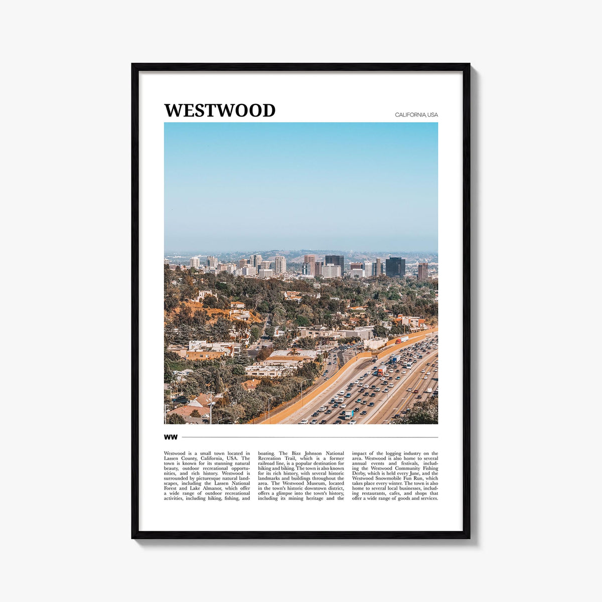 Westwood Travel Poster