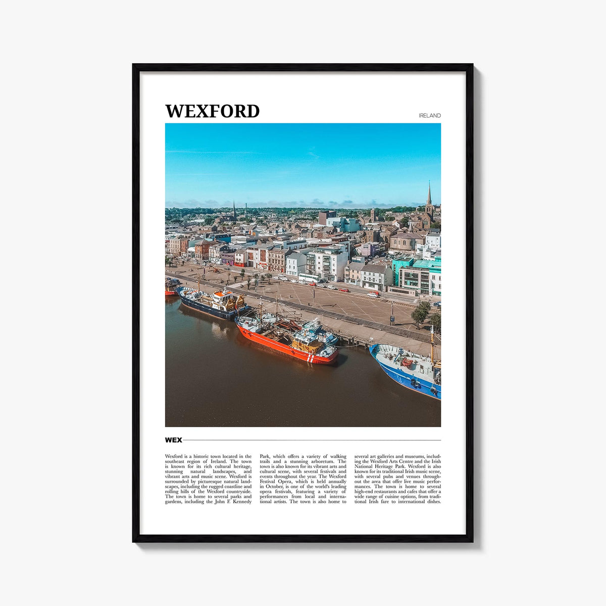Wexford Travel Poster