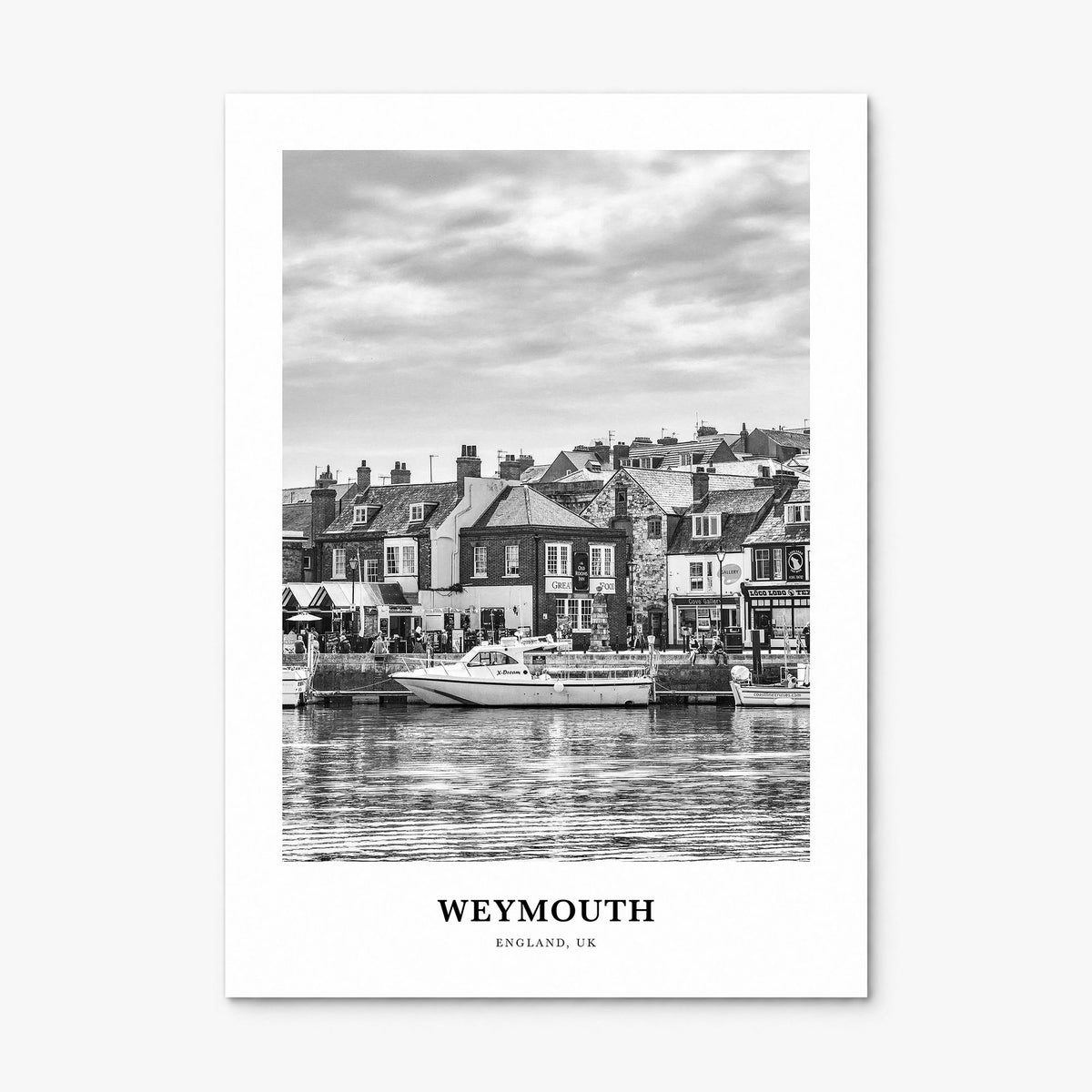 Weymouth Classic Poster, print only (unframed)