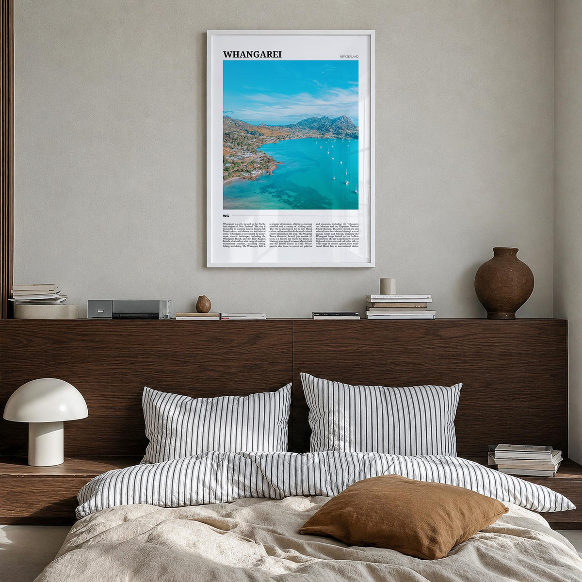 Whangārei Travel Poster