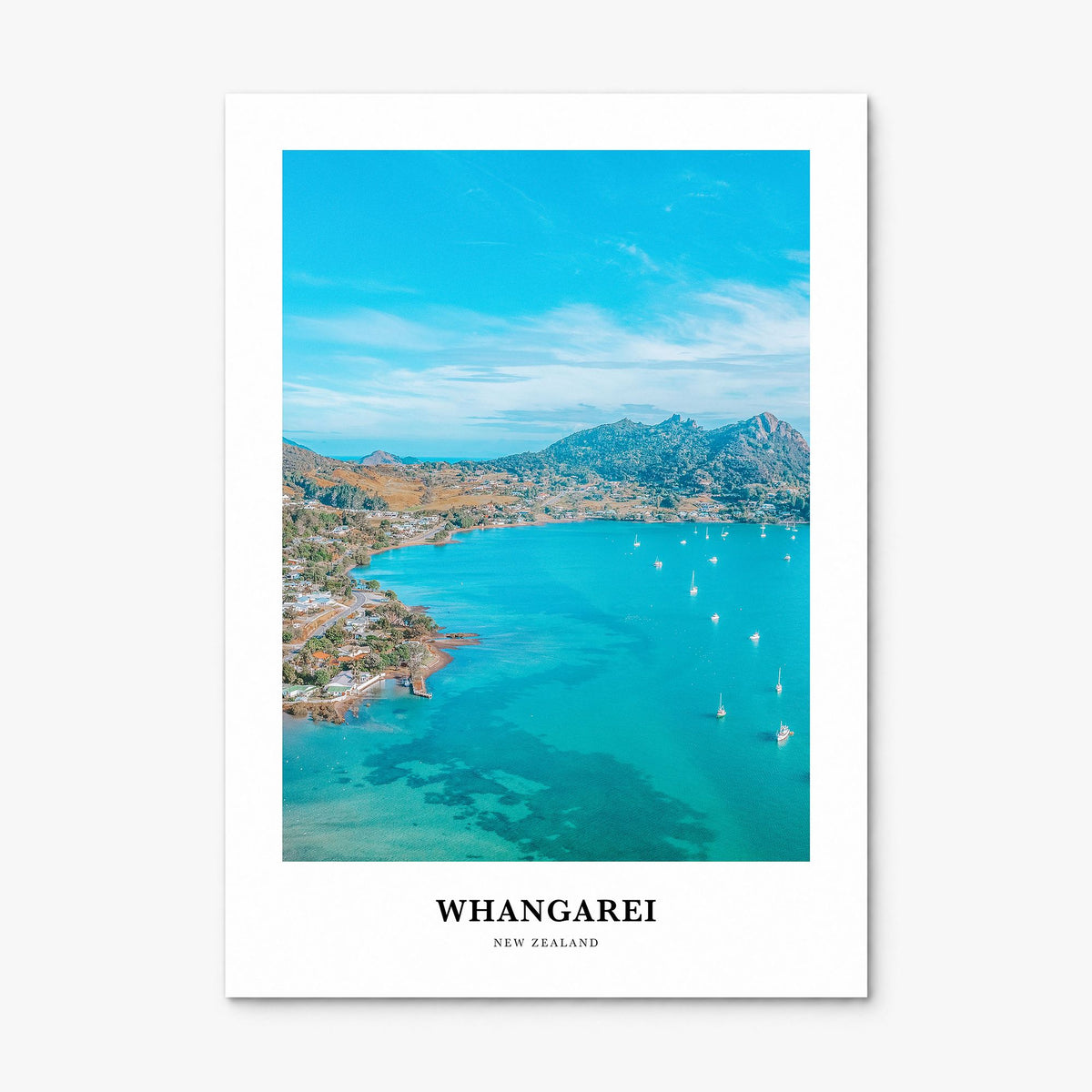 Whangārei Classic Poster, print only (unframed)