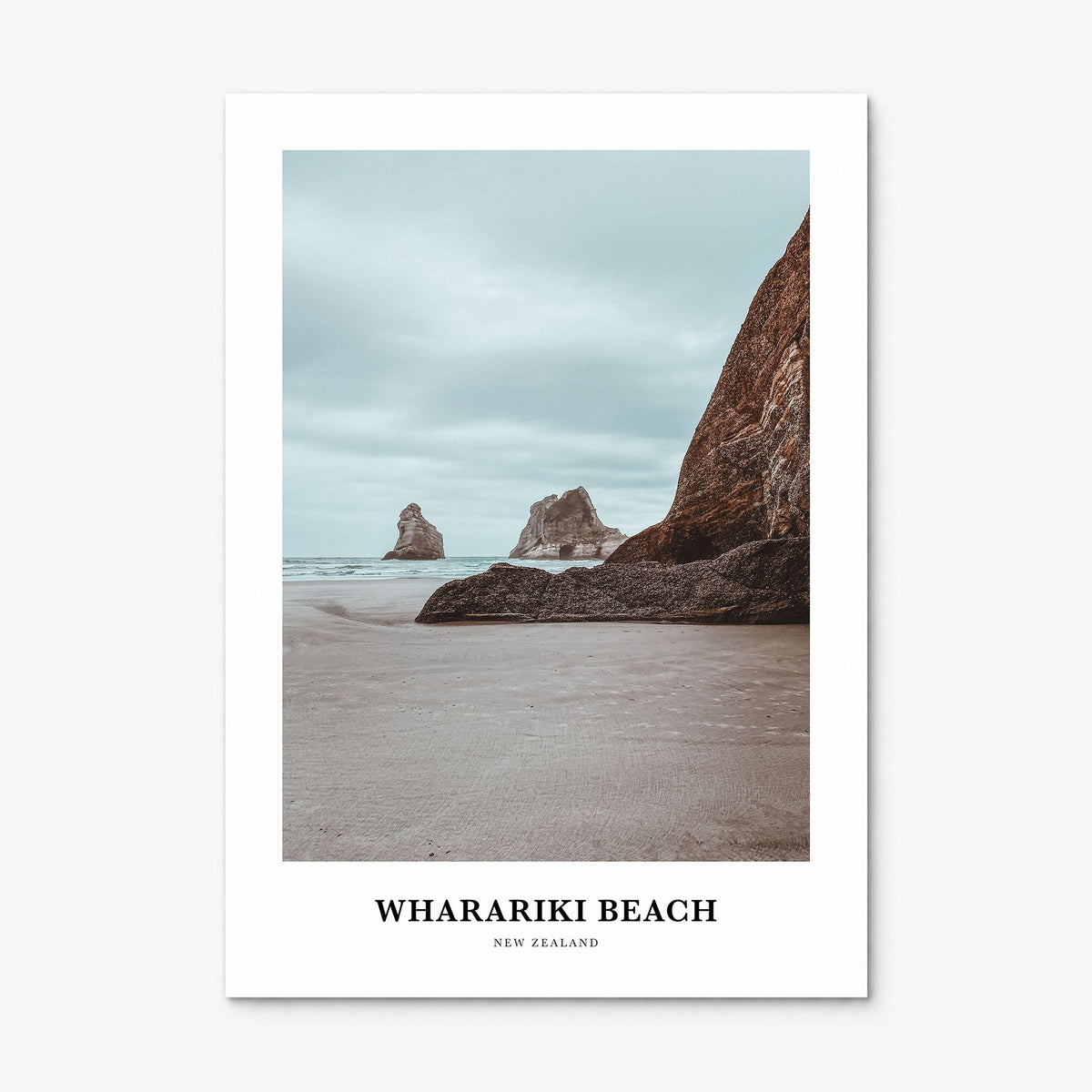 Wharariki Beach Classic Poster, print only (unframed)