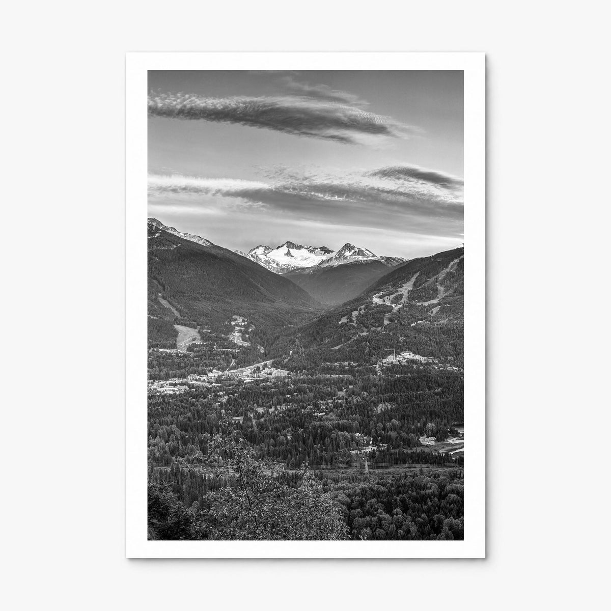 Whistler Photo Poster, print only (unframed), white border