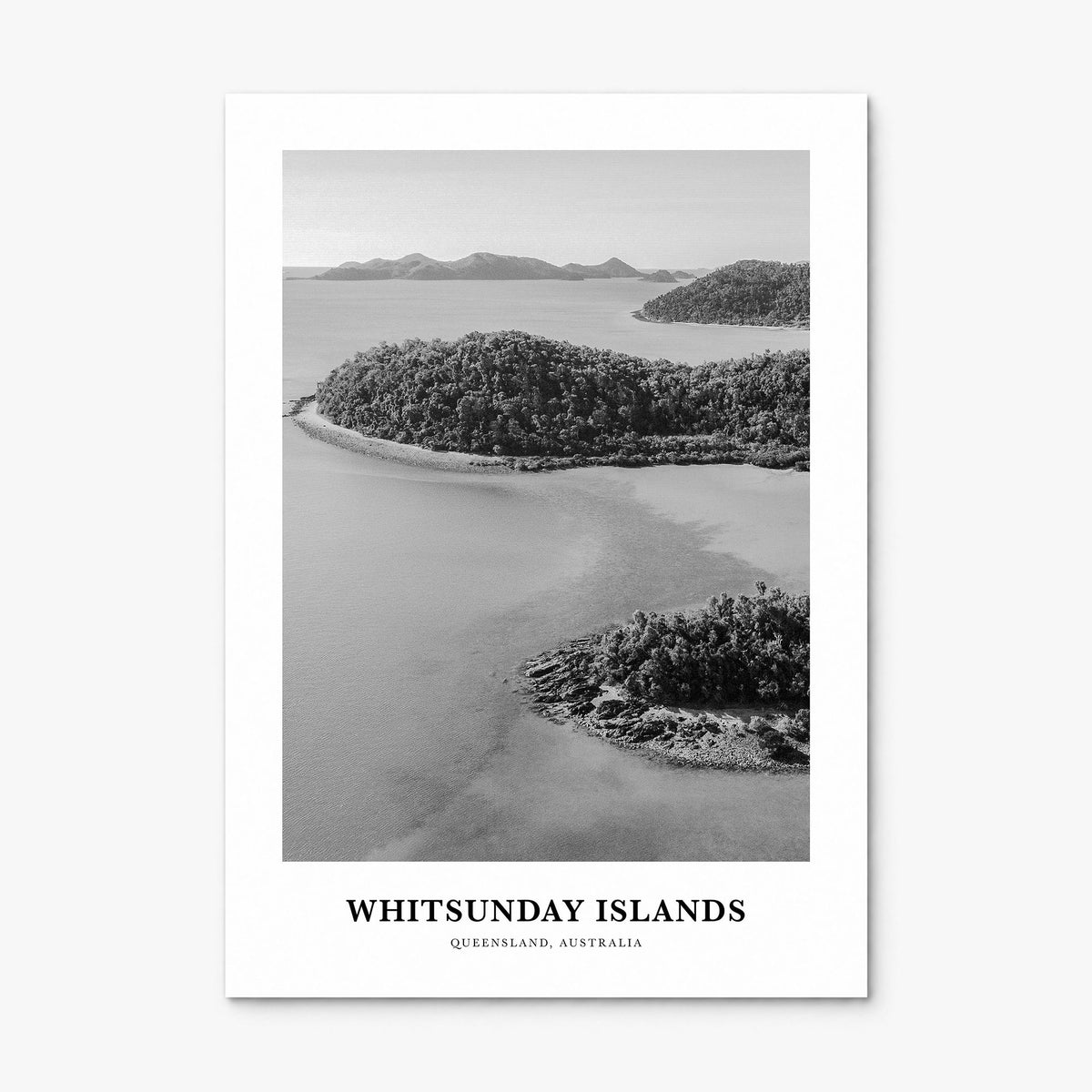 Whitsunday Islands Classic Poster, print only (unframed)