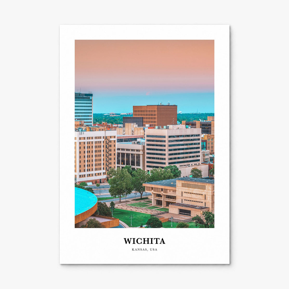 Wichita Classic Poster, print only (unframed)