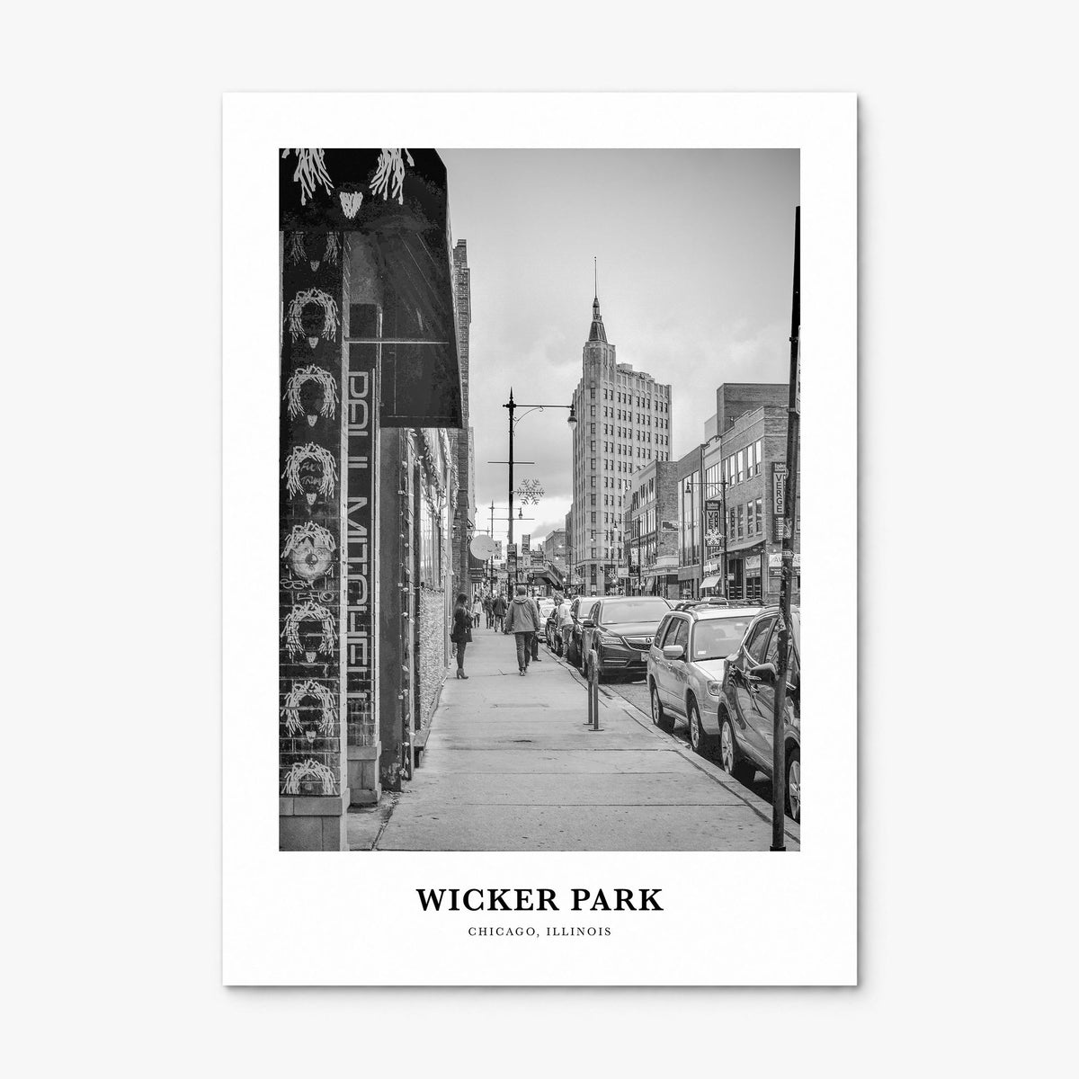 Wicker Park Classic Poster, print only (unframed)