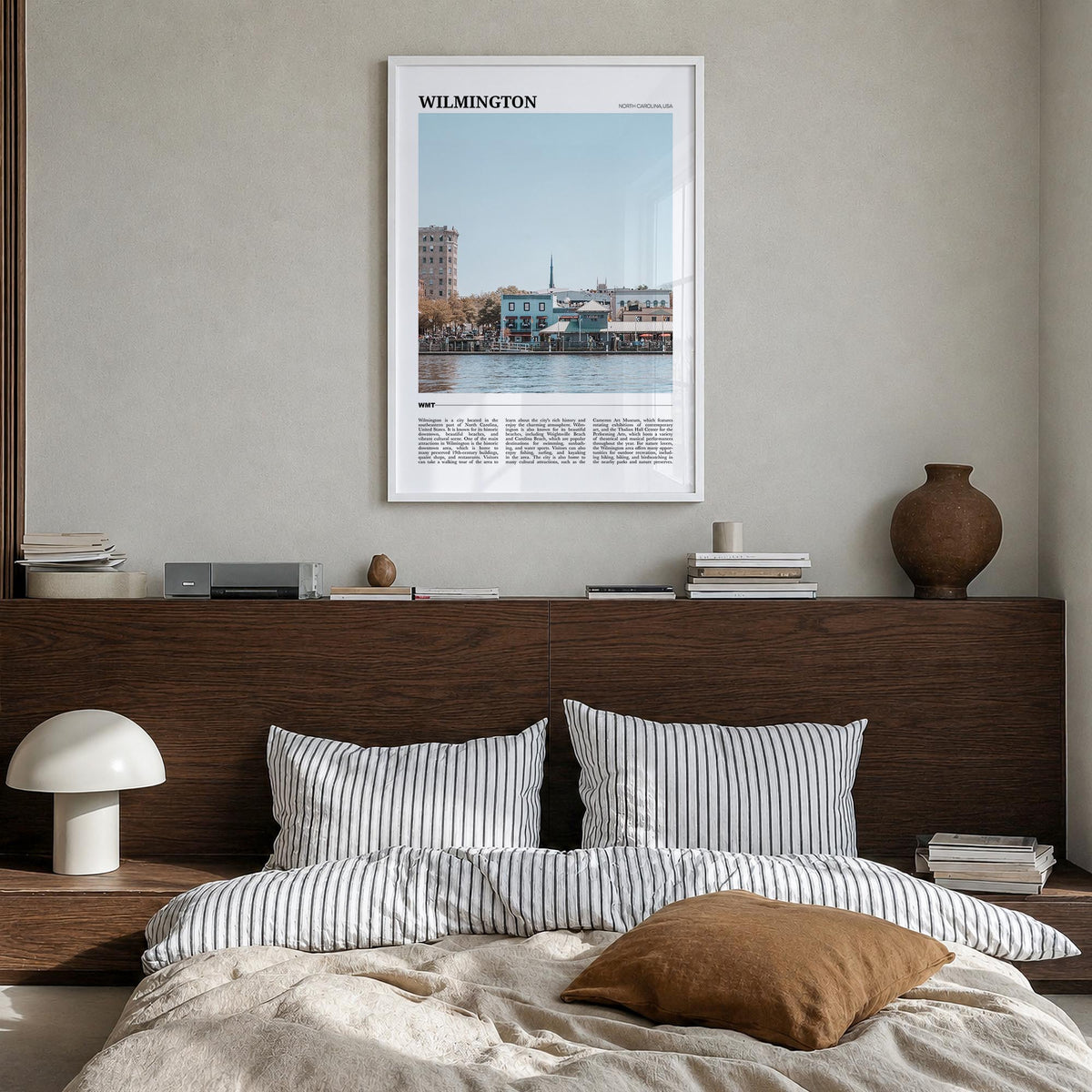 Wilmington, North Carolina Travel Poster