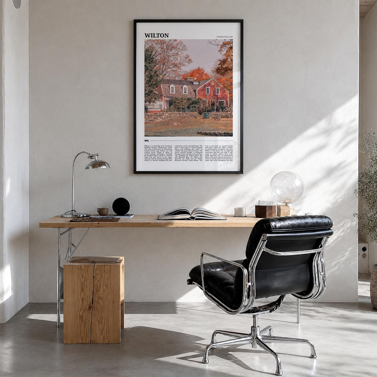 Wilton Travel Poster