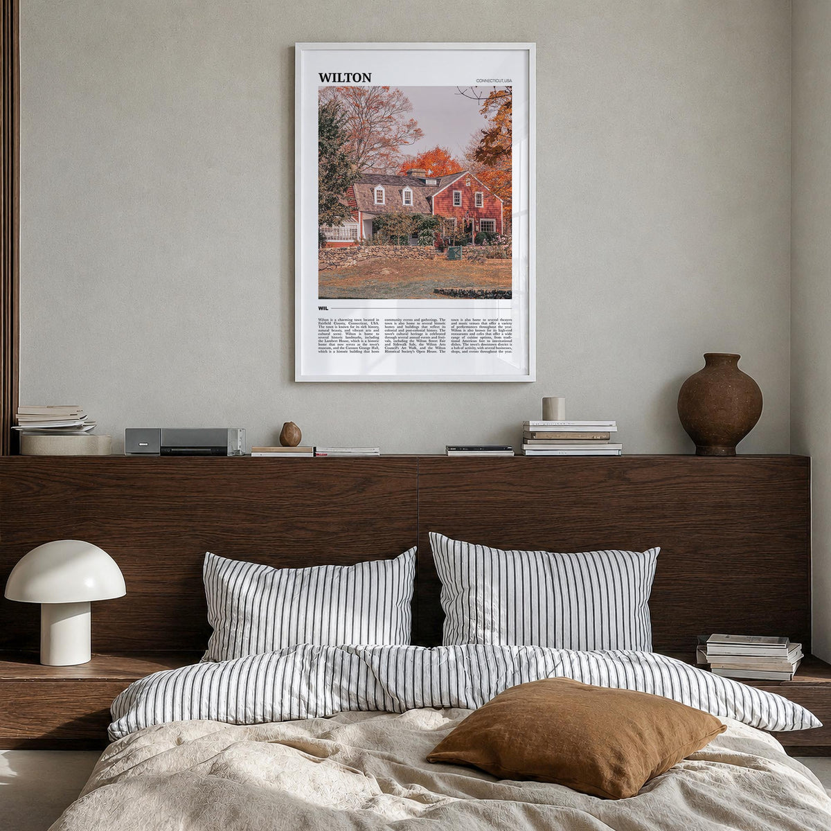 Wilton Travel Poster