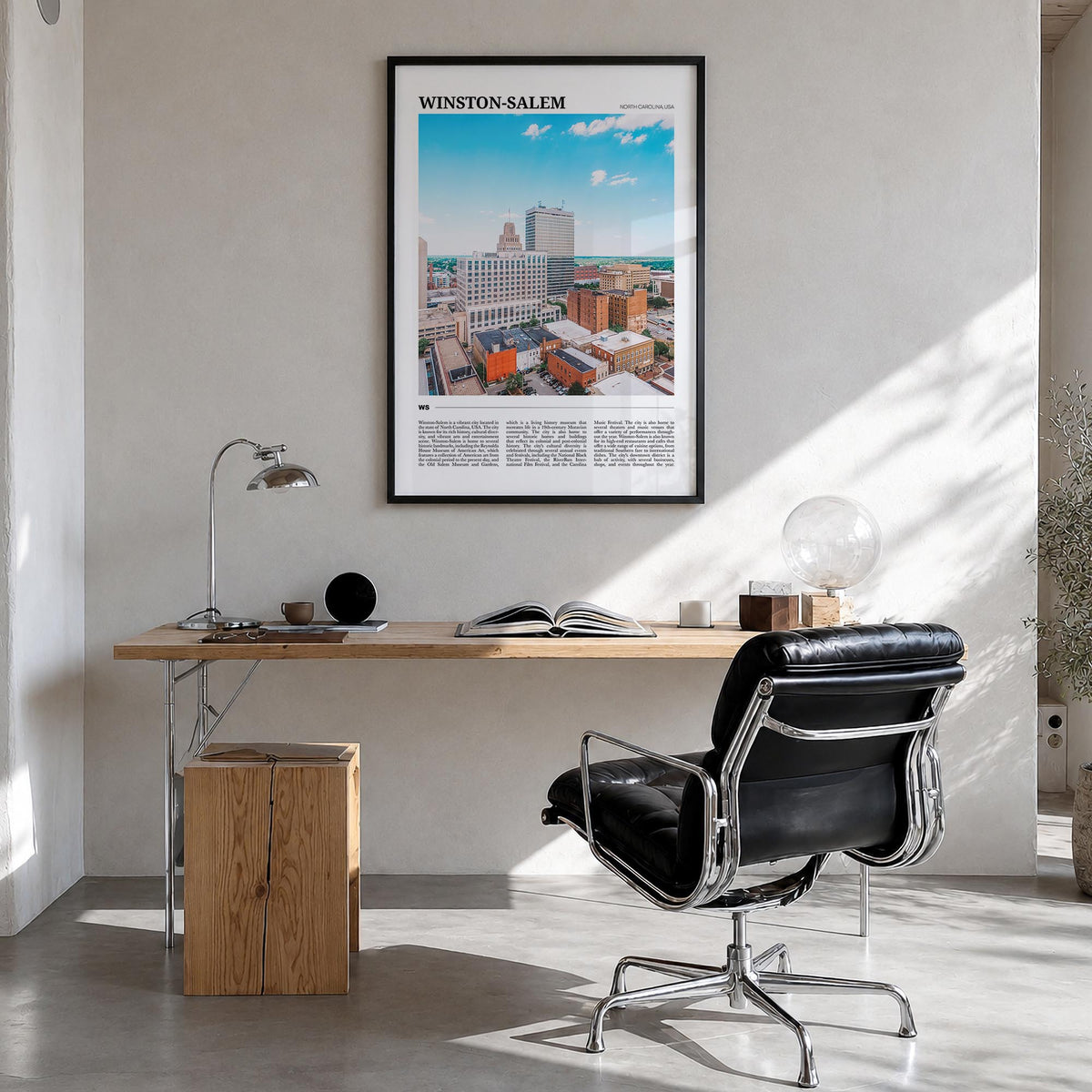 Winston-Salem Travel Poster