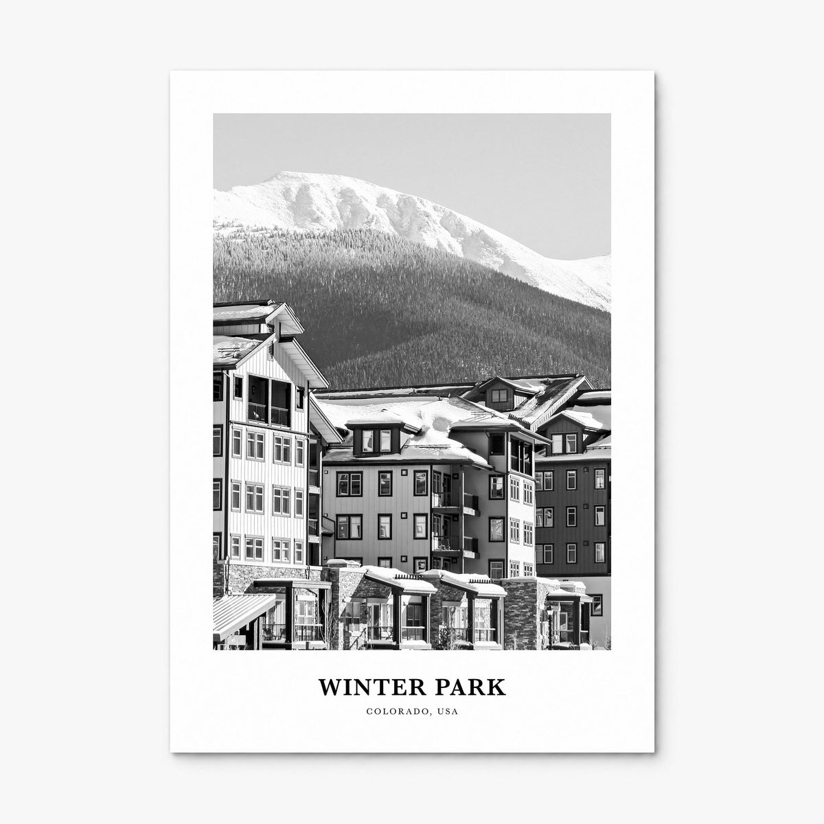Winter Park Classic Poster, print only (unframed)