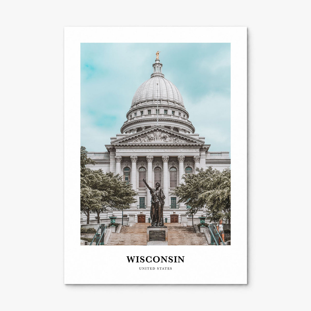 Wisconsin Classic No 1 Poster, print only (unframed)