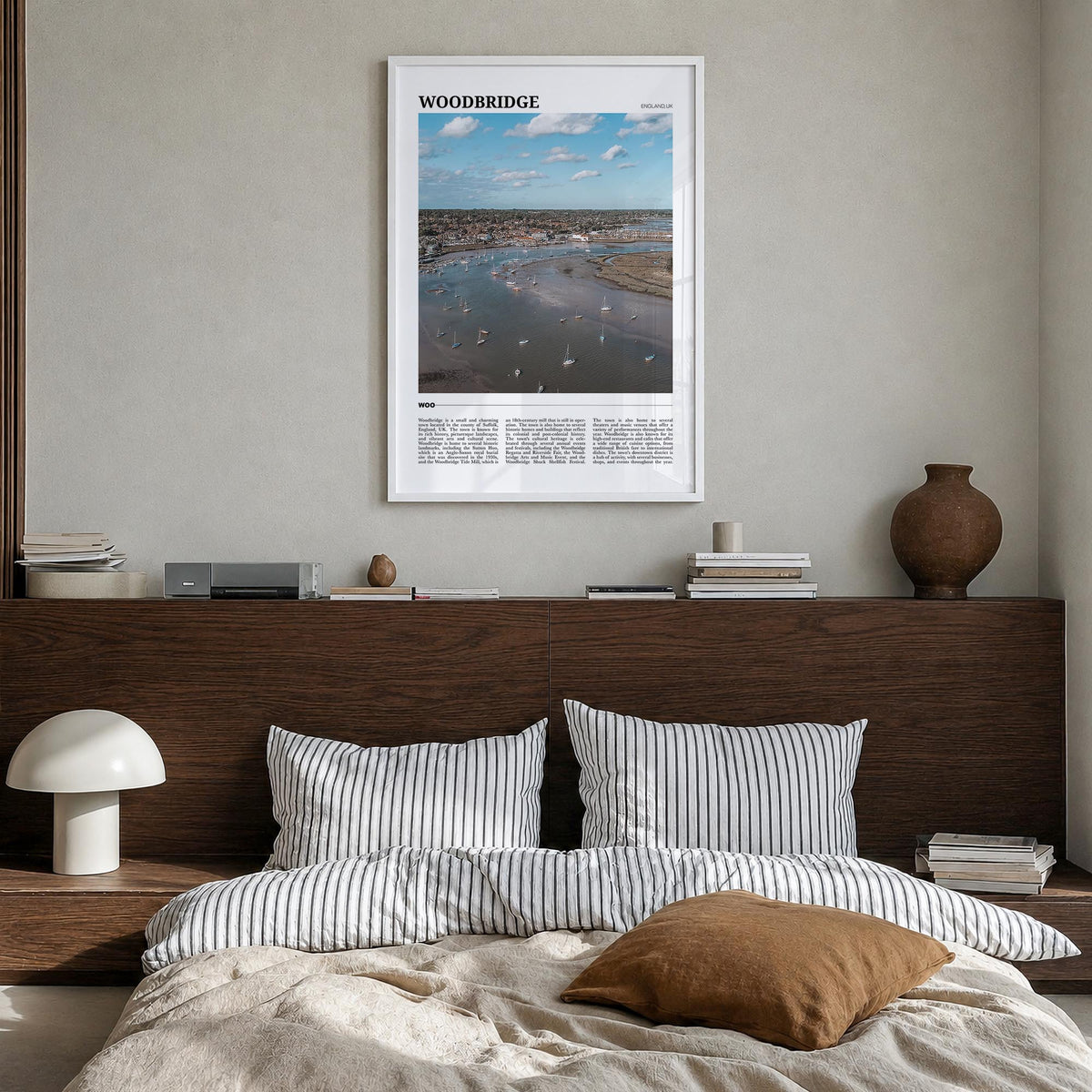 Woodbridge Travel Poster
