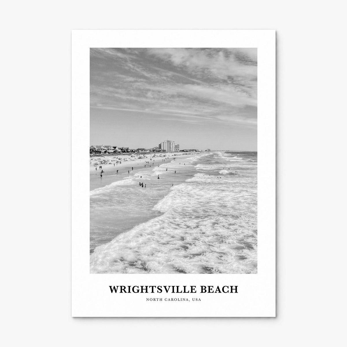 Wrightsville Beach Classic No 2 Poster, print only (unframed)
