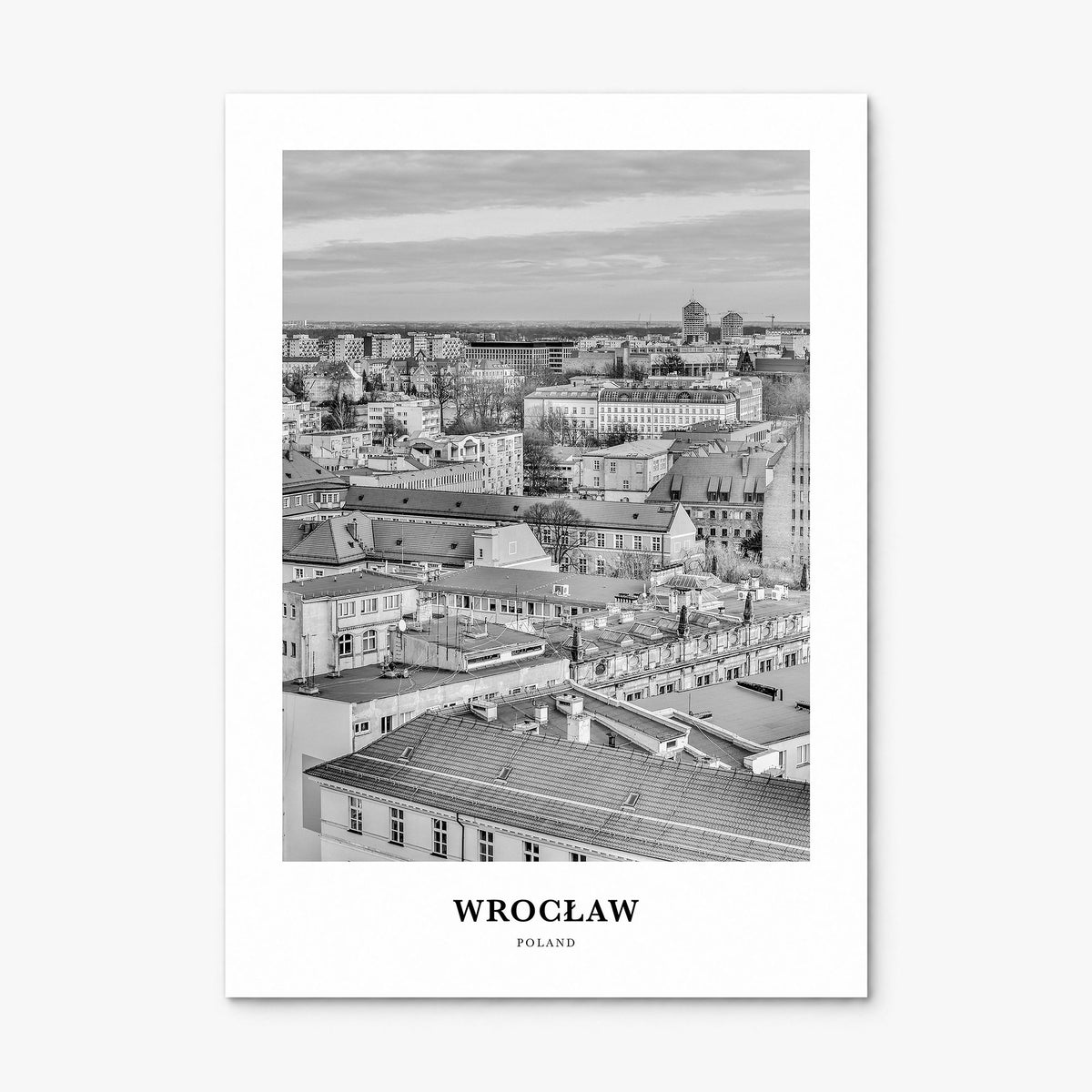 Wrocław Classic Poster, print only (unframed)