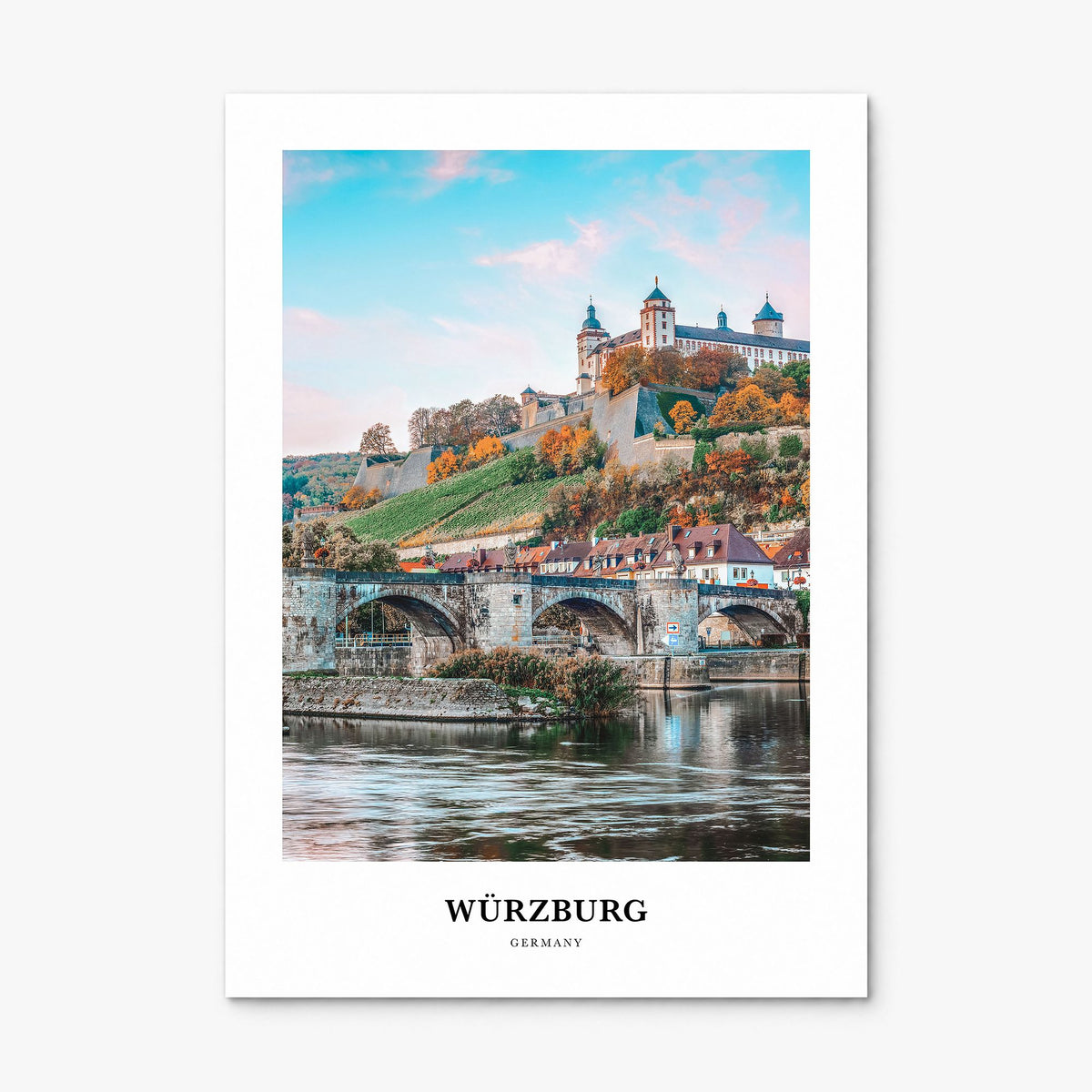 Würzburg Classic Poster, print only (unframed)