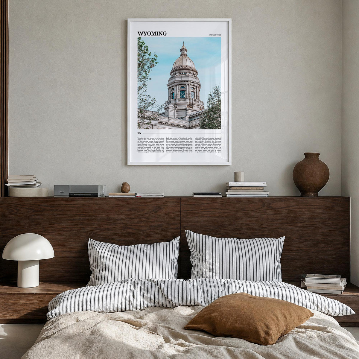 Wyoming Travel Poster
