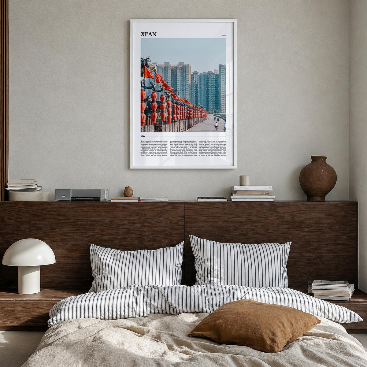 Xi'an Travel Poster