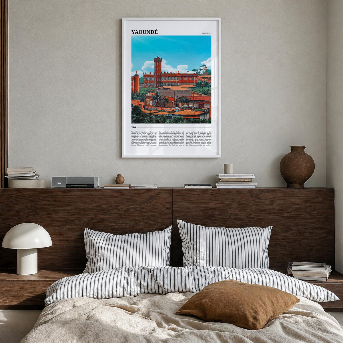 Yaoundé Travel Poster