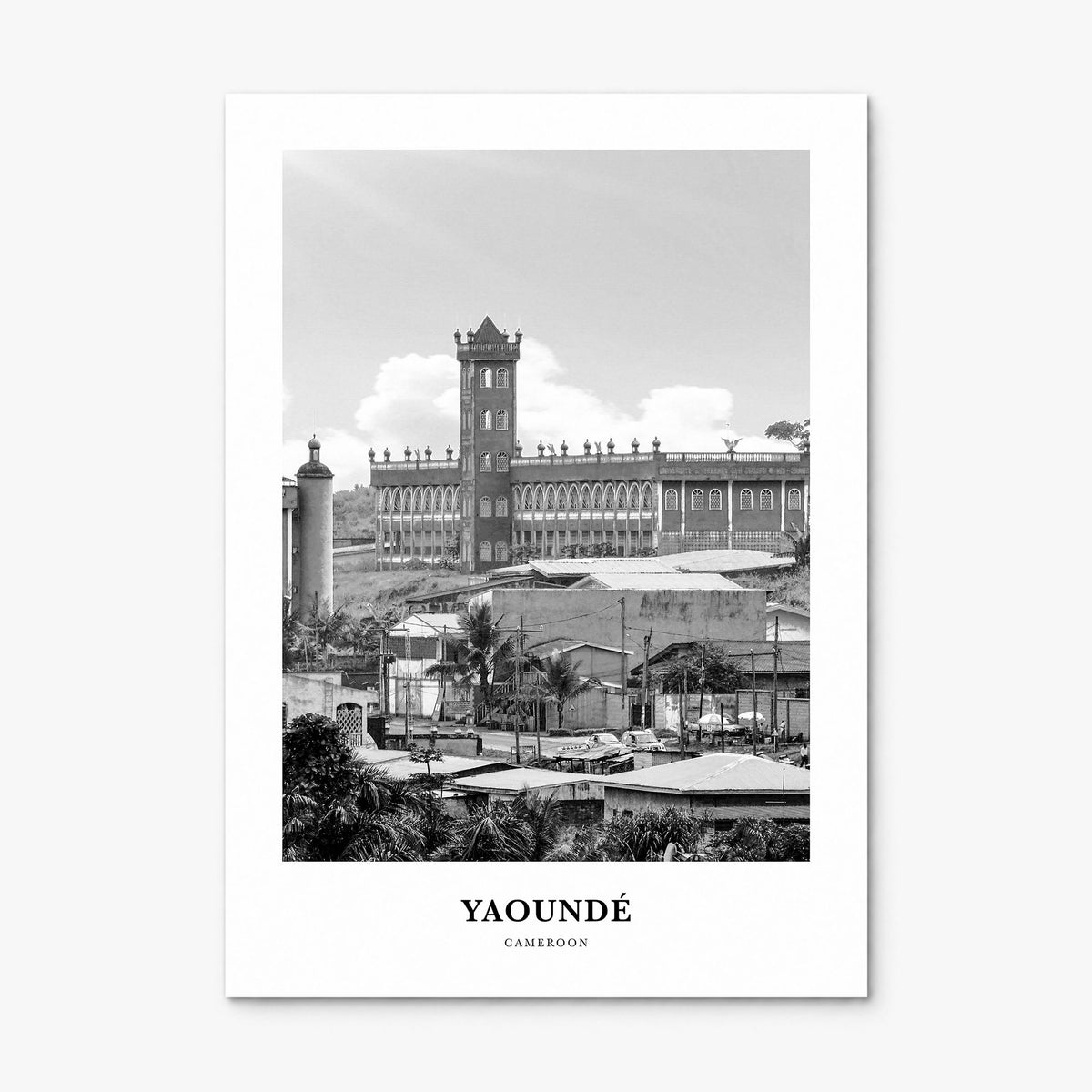 Yaoundé Classic Poster, print only (unframed)