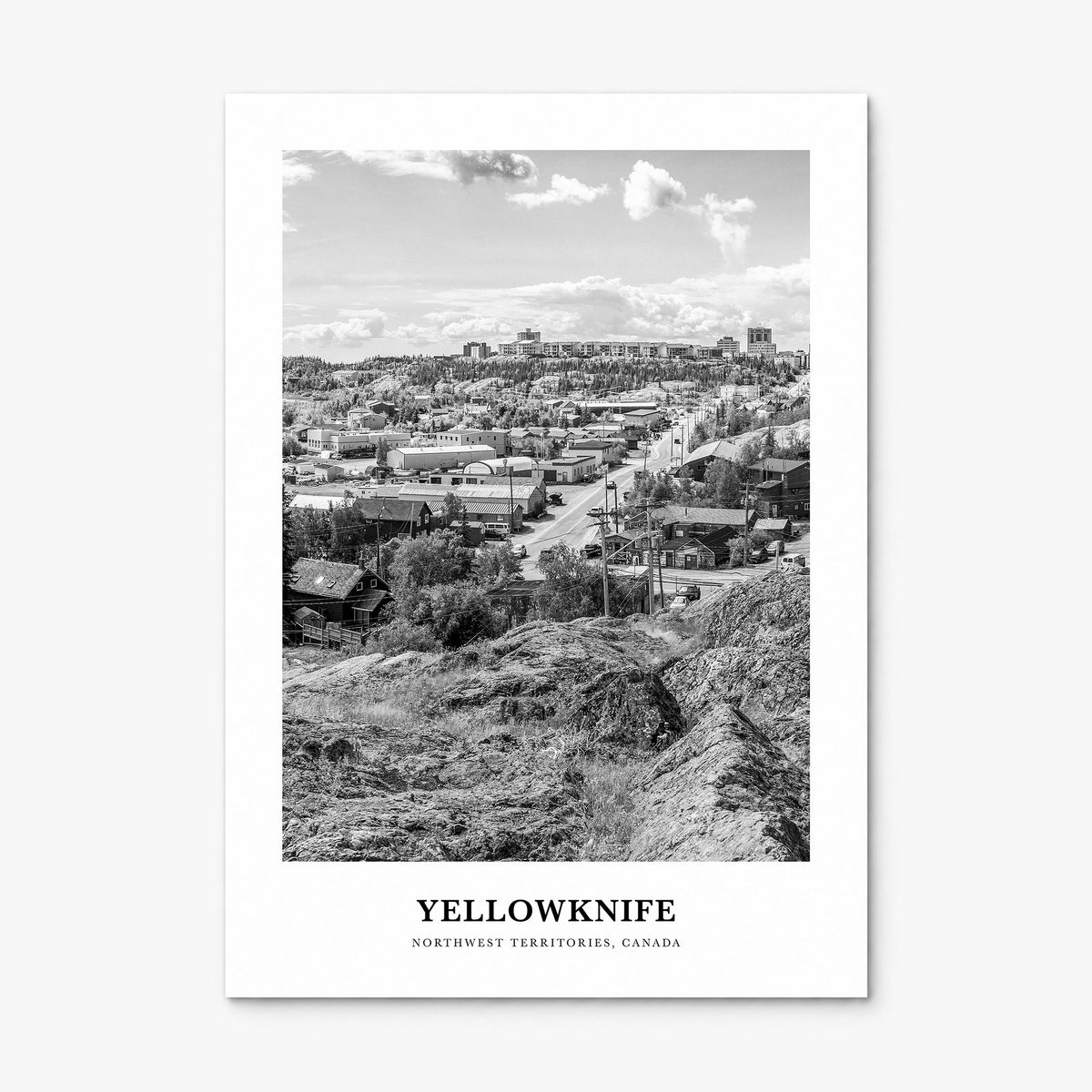 Yellowknife Classic Poster, print only (unframed)