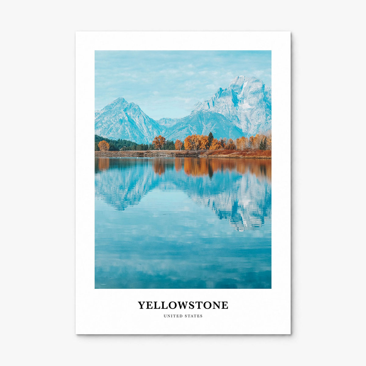 Yellowstone National Park Classic No 2 Poster, print only (unframed)