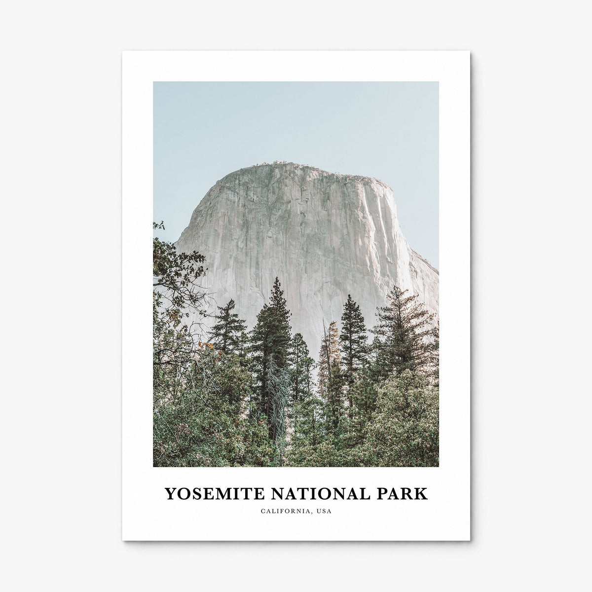 Yosemite National Park Classic Poster, print only (unframed)