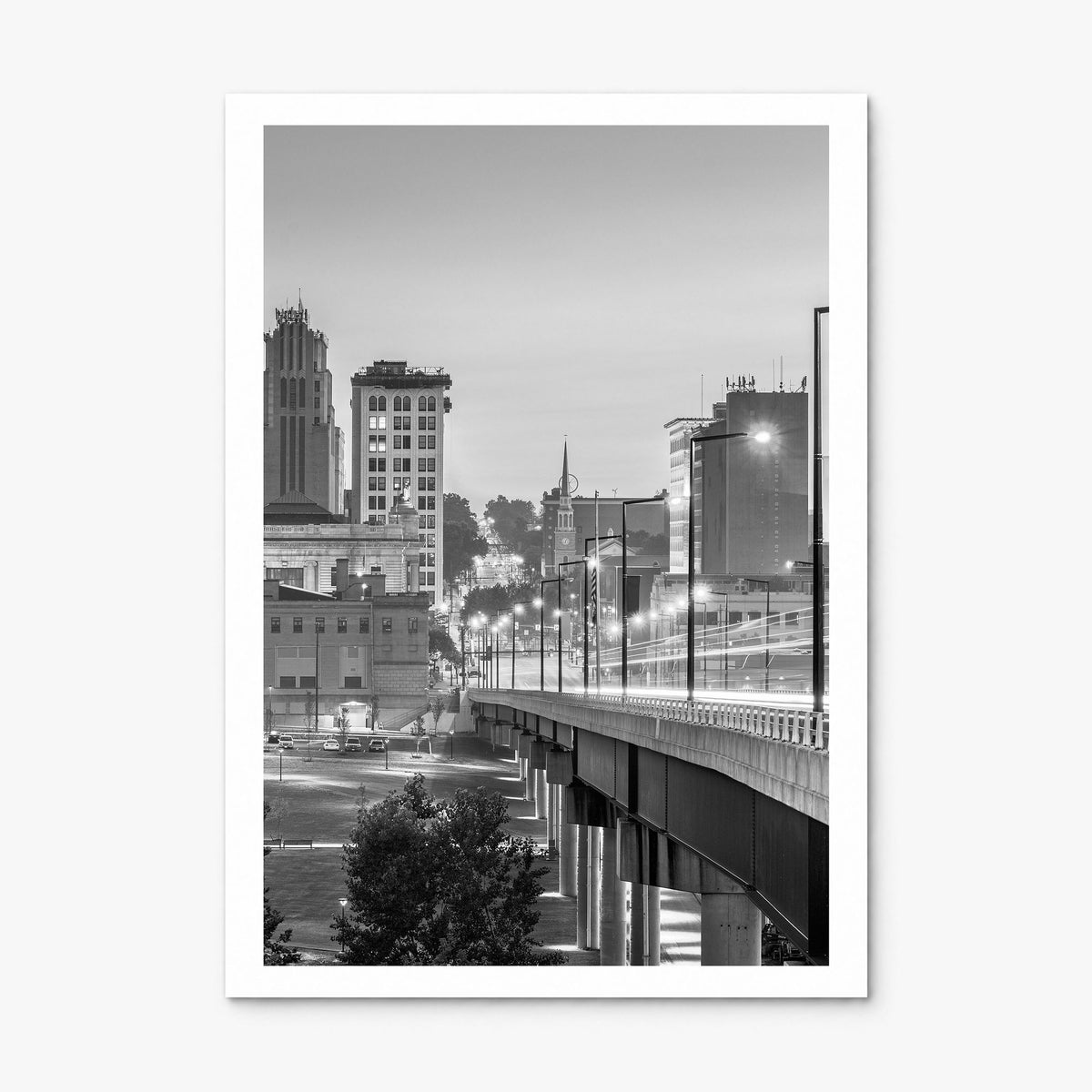 Youngstown Photo Poster, print only (unframed), white border