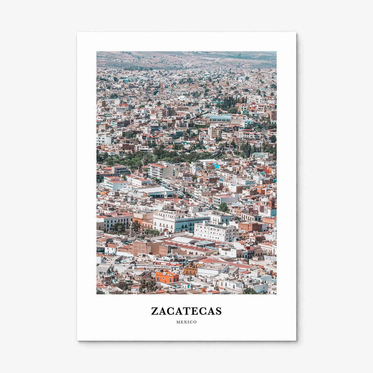 Zacatecas Classic Poster, print only (unframed)