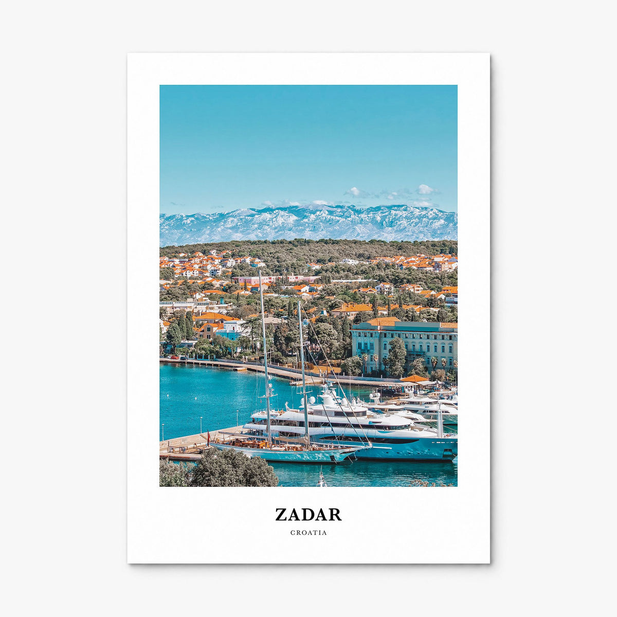 Zadar Classic Poster, print only (unframed)