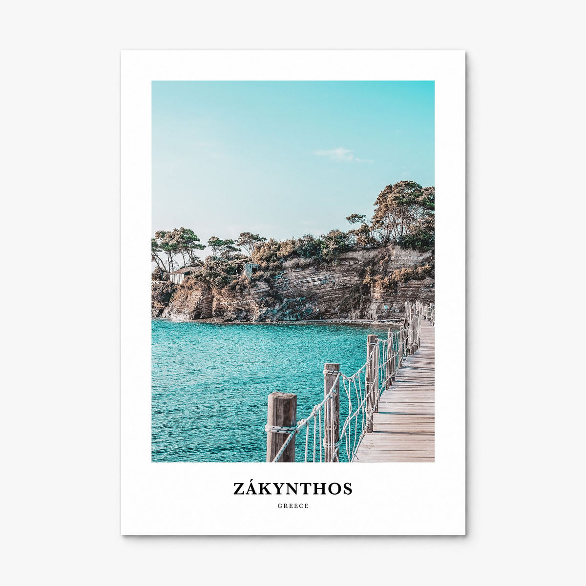 Zakynthos Classic Poster, print only (unframed)