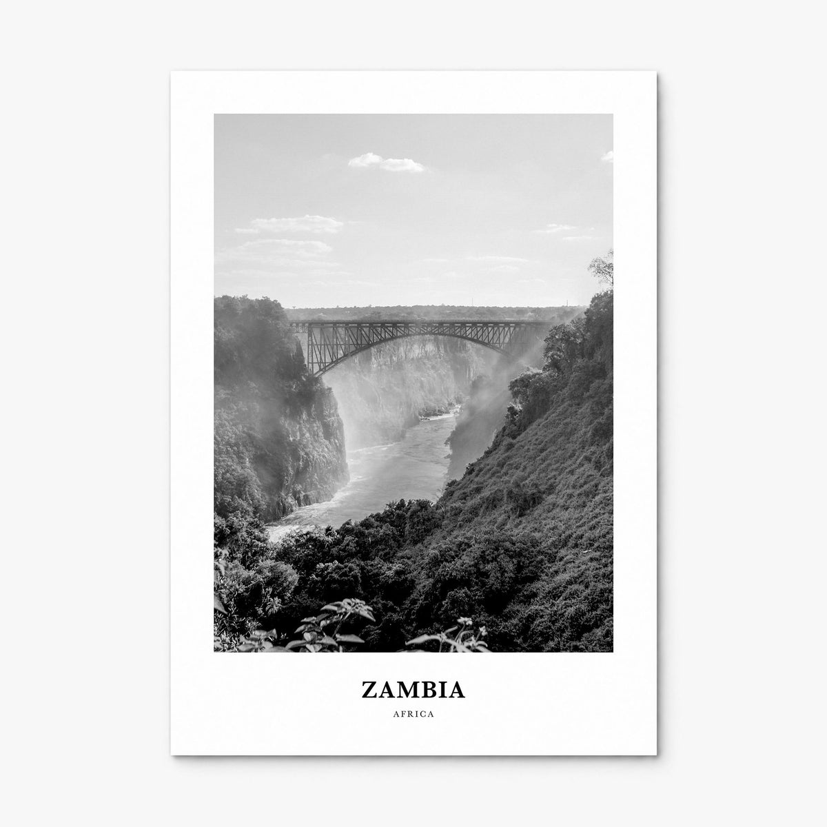 Zambia Classic Poster, print only (unframed)