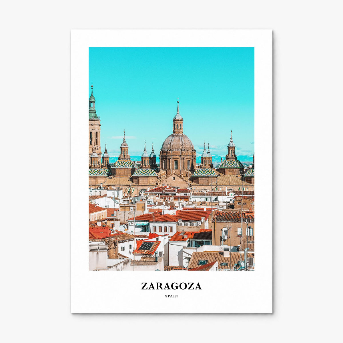 Zaragoza Classic No 2 Poster, print only (unframed)