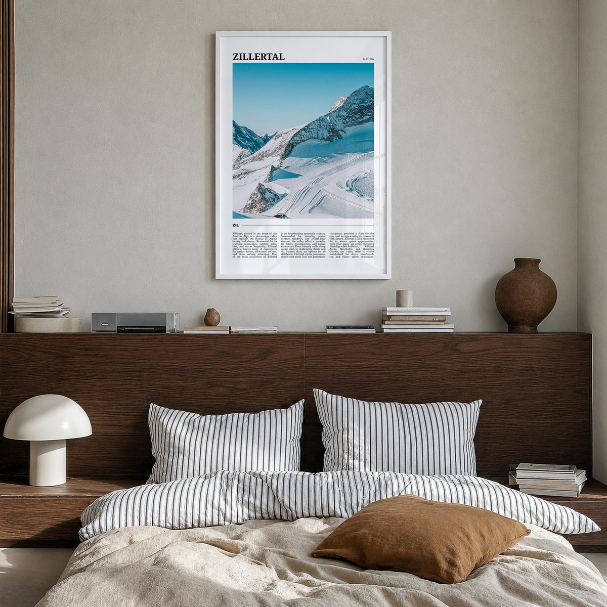 Zillertal Travel Poster