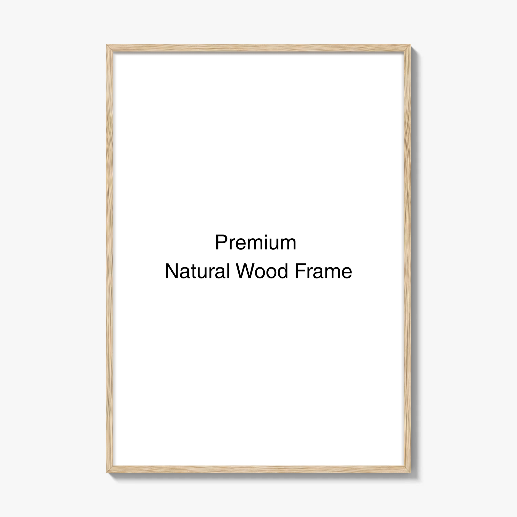 Natural Wood Frame