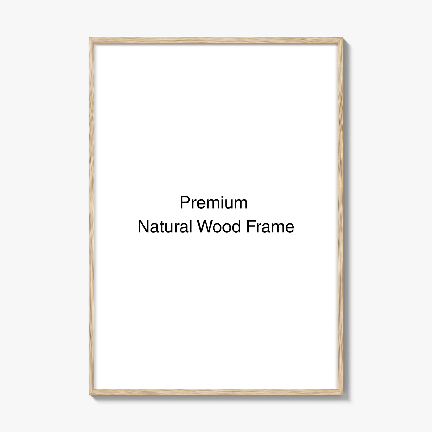Natural Wood Frame
