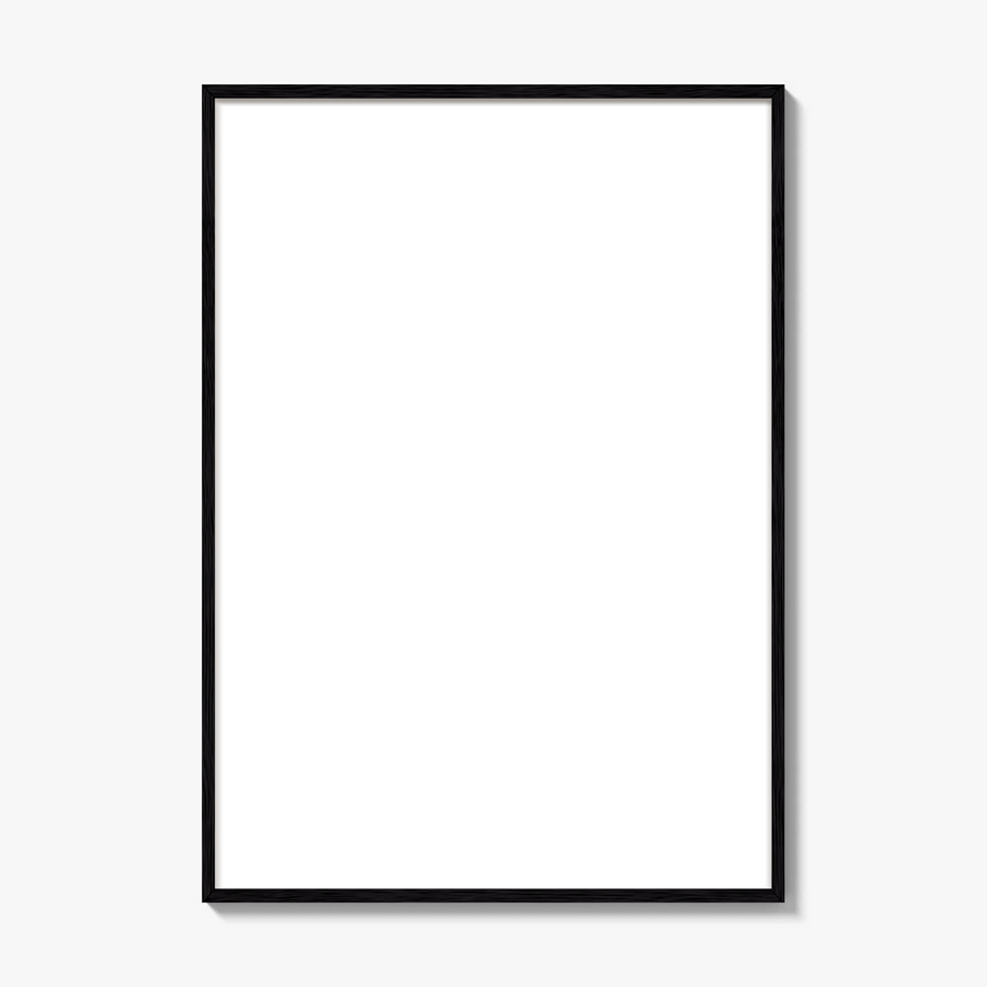 Black Wood Frame