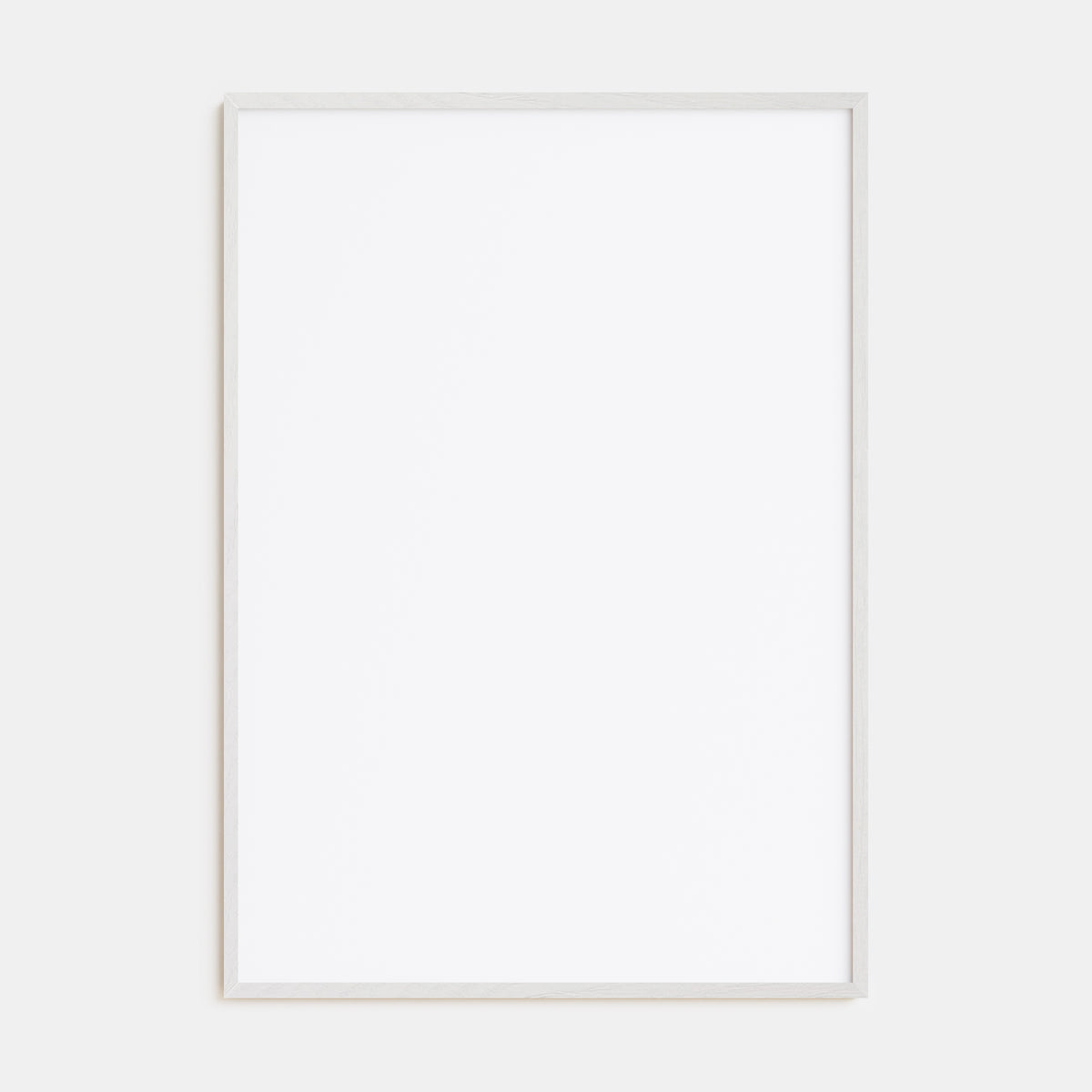 White Wood Frame